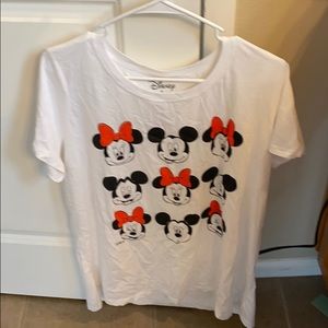 NWT Disney Torrid Minnie Mouse shirt size 1
